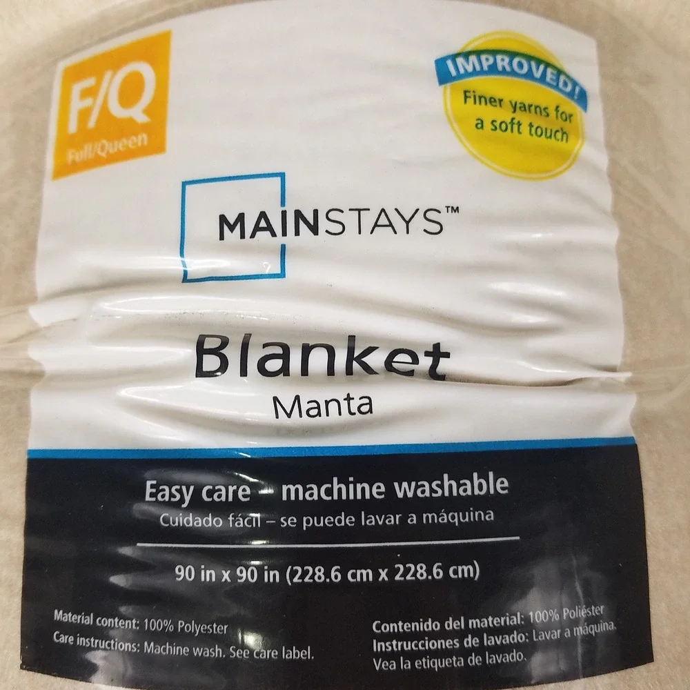 Mainstays fleece blanket